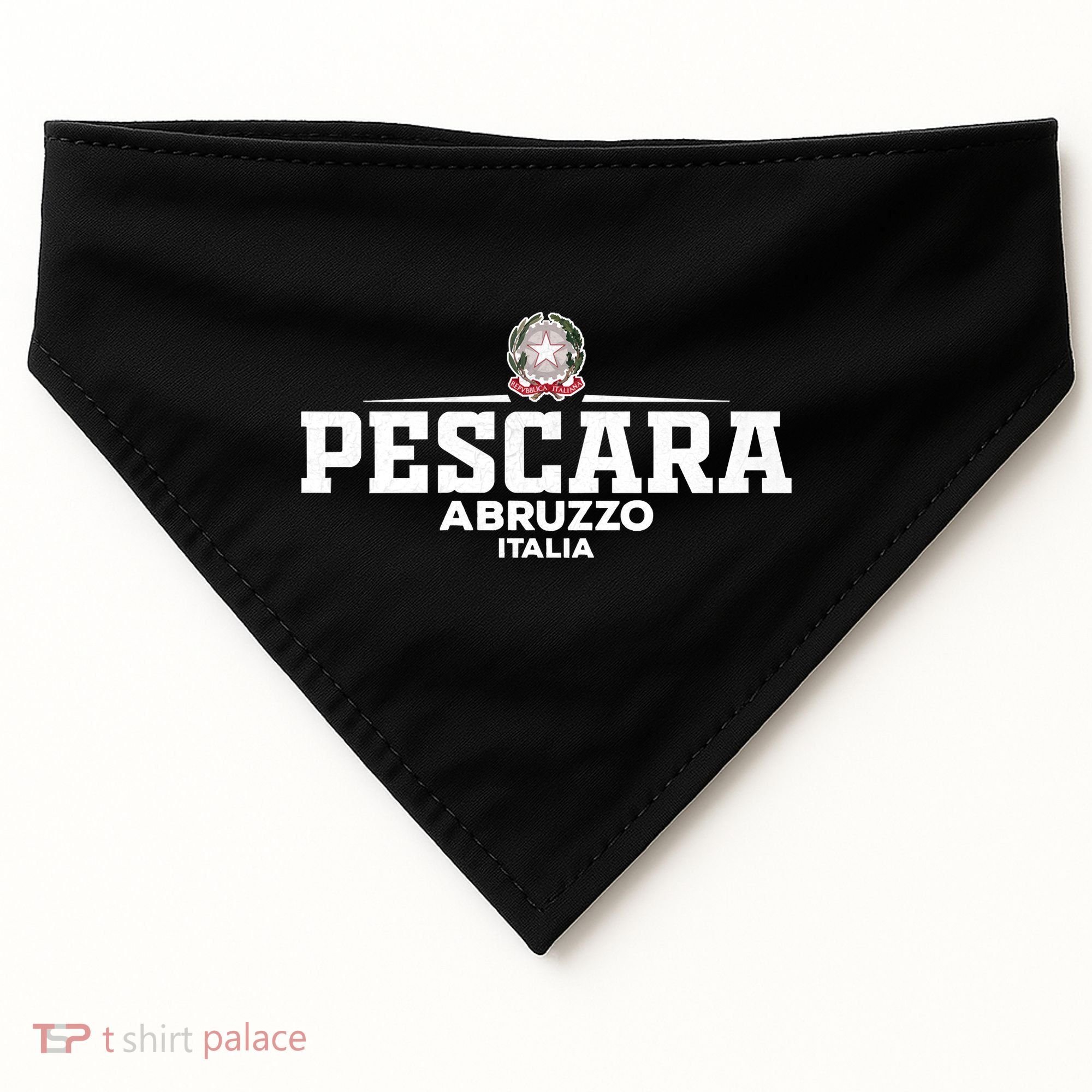 Pescara Italia Italy USA-Made Doggie Bandana