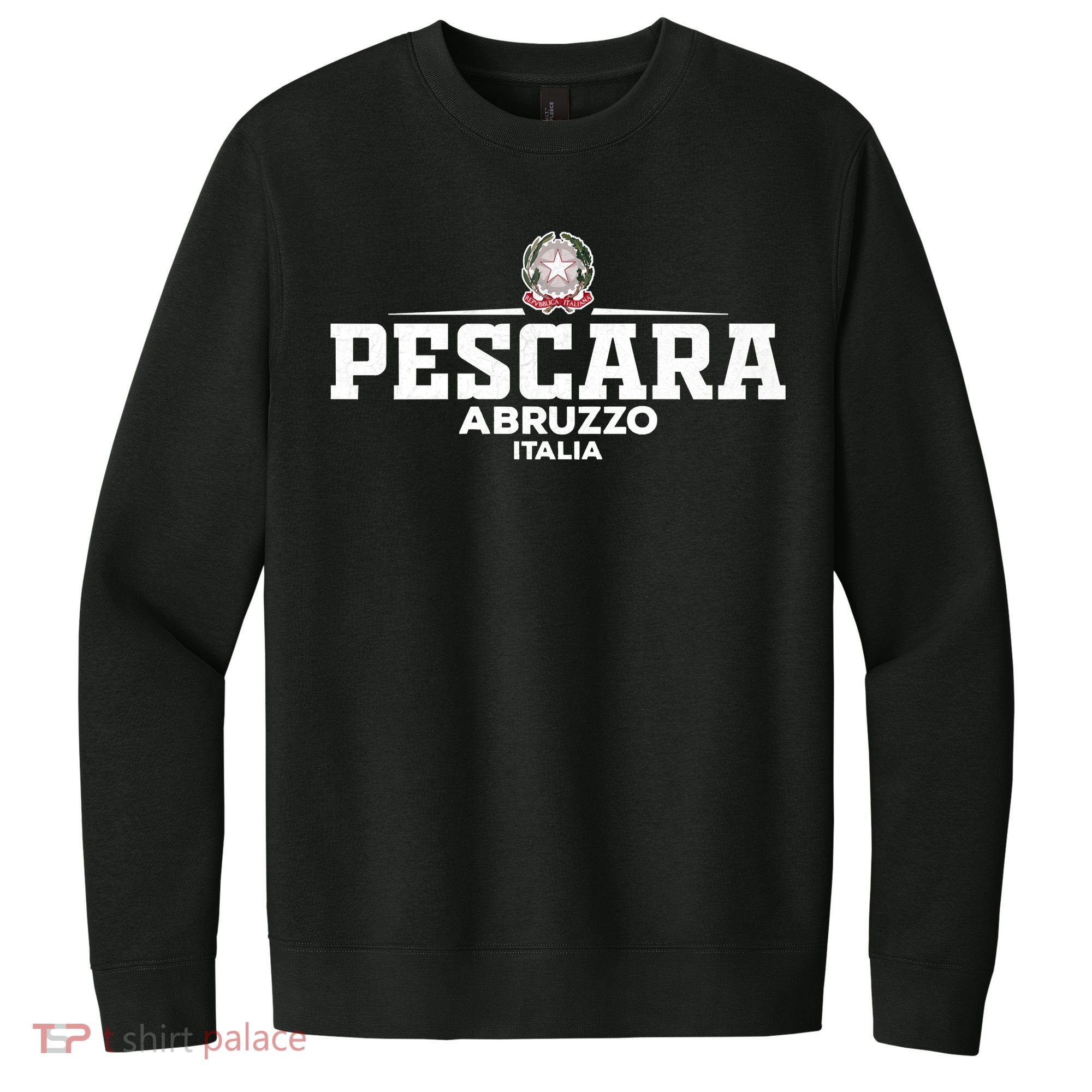 Pescara Italia Italy V.I.T. Fleece Crew Sweatshirt