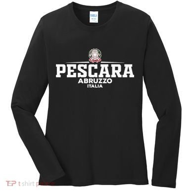 Pescara Italia Italy Women's Long Sleeve Shirt