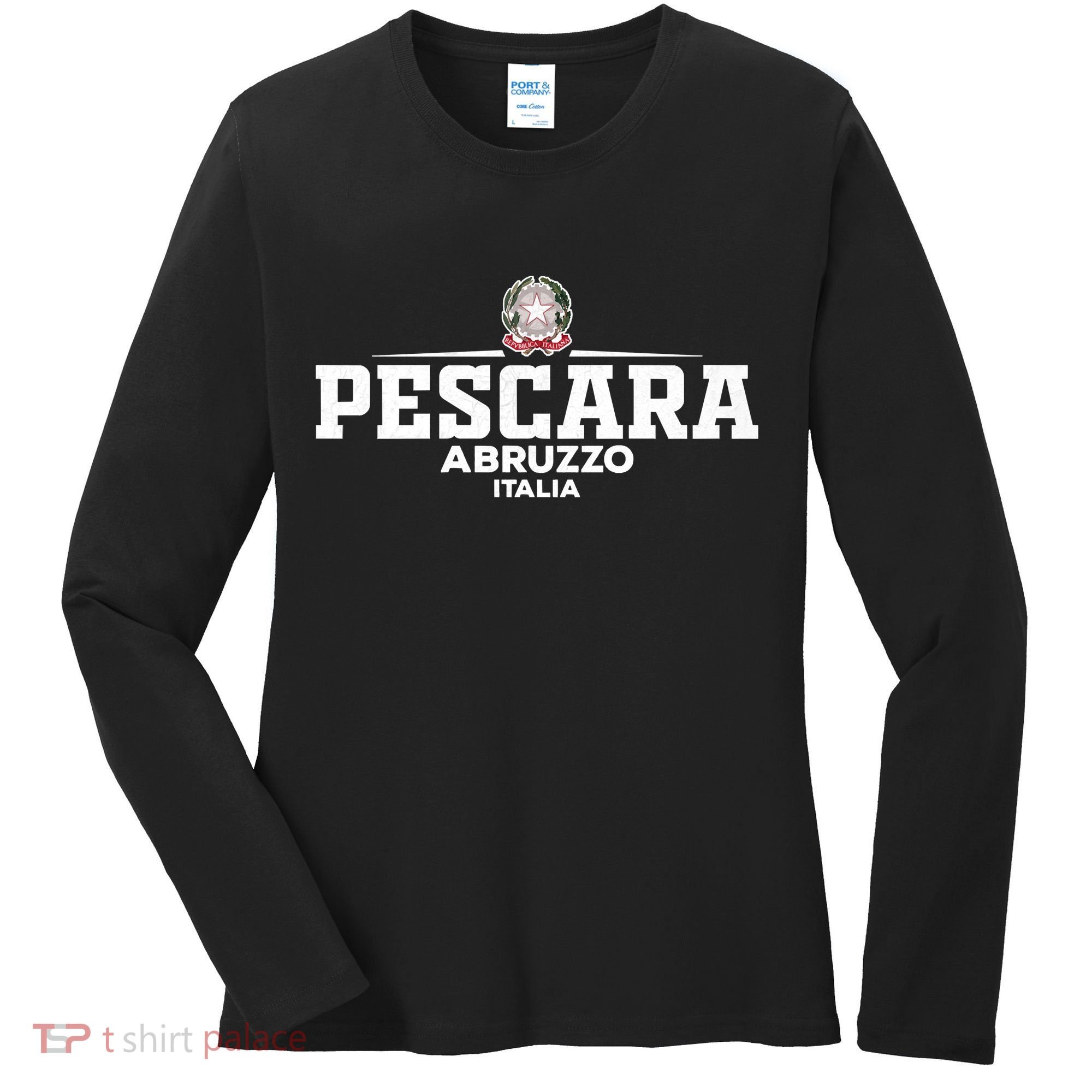 Pescara Italia Italy Women's Long Sleeve Shirt