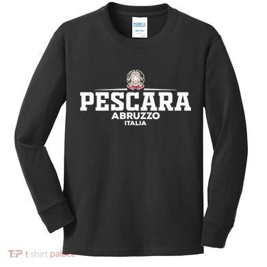 Pescara Italia Italy Kids Long Sleeve Shirt