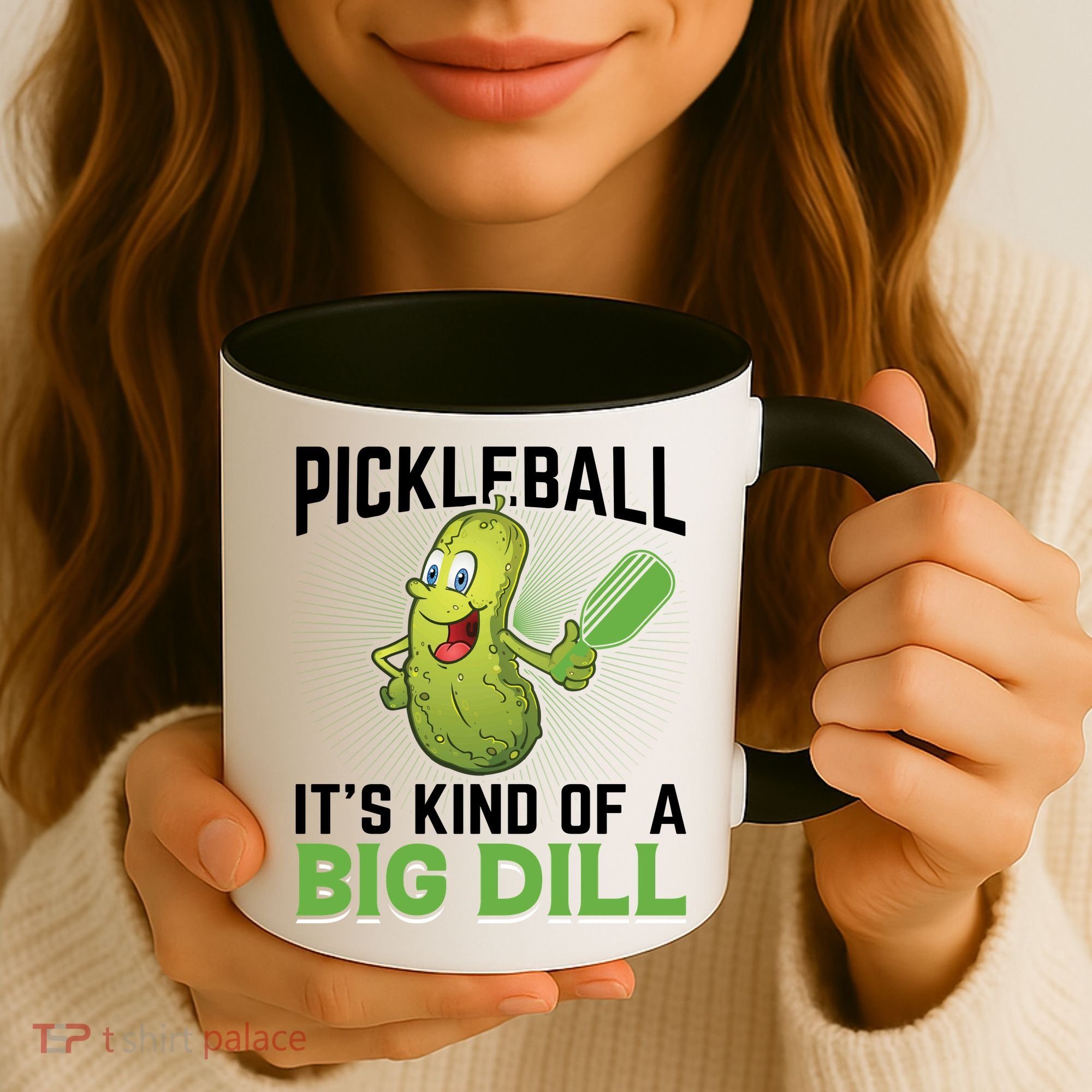Pickleball It's Kind Of Big Dill Coffee Mug