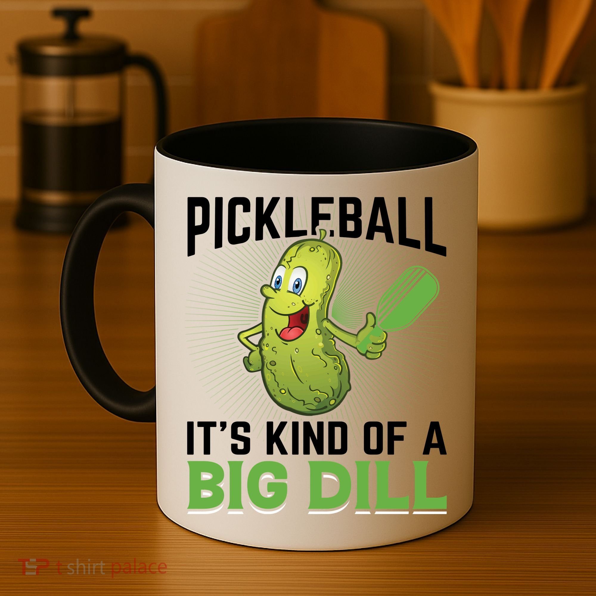 Pickleball It's Kind Of Big Dill Coffee Mug