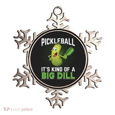 Pickleball It's Kind Of Big Dill Ornament