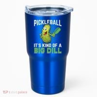 Pickleball It's Kind Of Big Dill Tumbler thumb 0