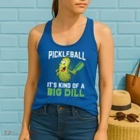 Pickleball It's Kind Of Big Dill Women's Tank Top thumb 2