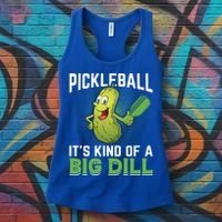 Pickleball It's Kind Of Big Dill Women's Tank Top thumb 3