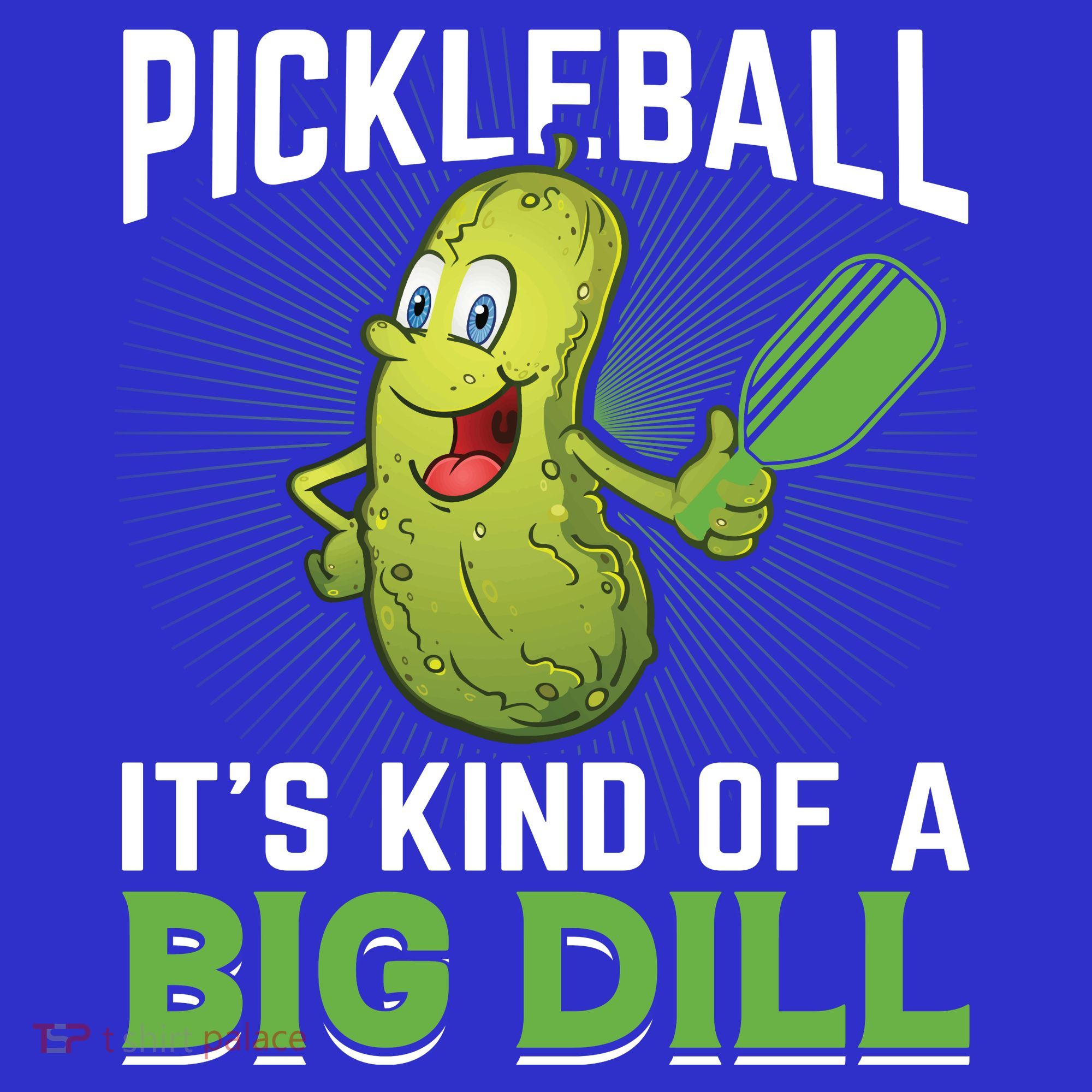 Pickleball It's Kind Of Big Dill Toddler Hoodie