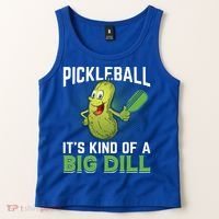 Pickleball It's Kind Of Big Dill Tank Top thumb 2
