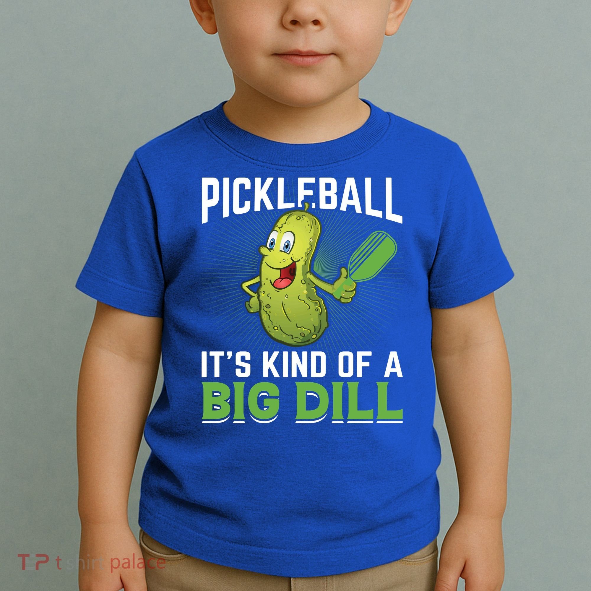 Pickleball It's Kind Of Big Dill Toddler T-Shirt