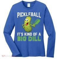 Pickleball It's Kind Of Big Dill Women's Long Sleeve Shirt thumb 0