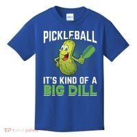 Pickleball It's Kind Of Big Dill Kids T-Shirt thumb 0