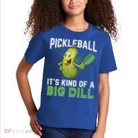 Pickleball It's Kind Of Big Dill Kids T-Shirt thumb 2
