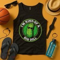 Pickle IM Kind Of A Big Dill Tank Top thumb 4