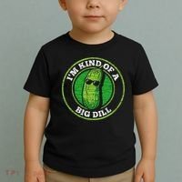 Pickle IM Kind Of A Big Dill Toddler T-Shirt thumb 2