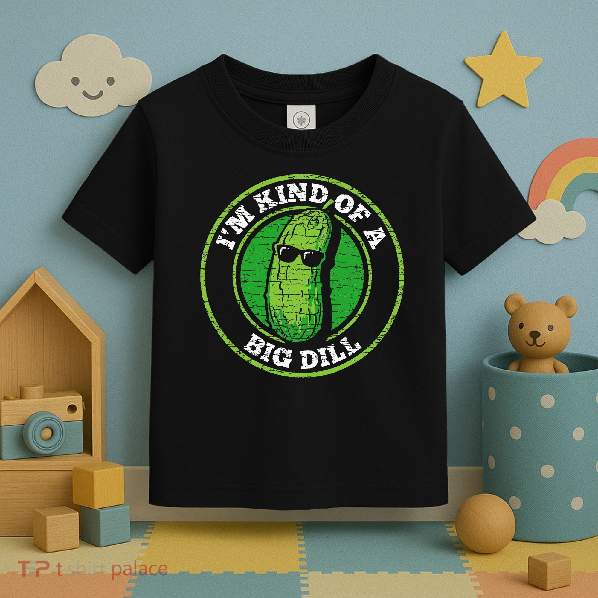 Pickle IM Kind Of A Big Dill Toddler T-Shirt