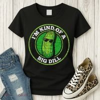 Pickle IM Kind Of A Big Dill Women's T-Shirt thumb 3