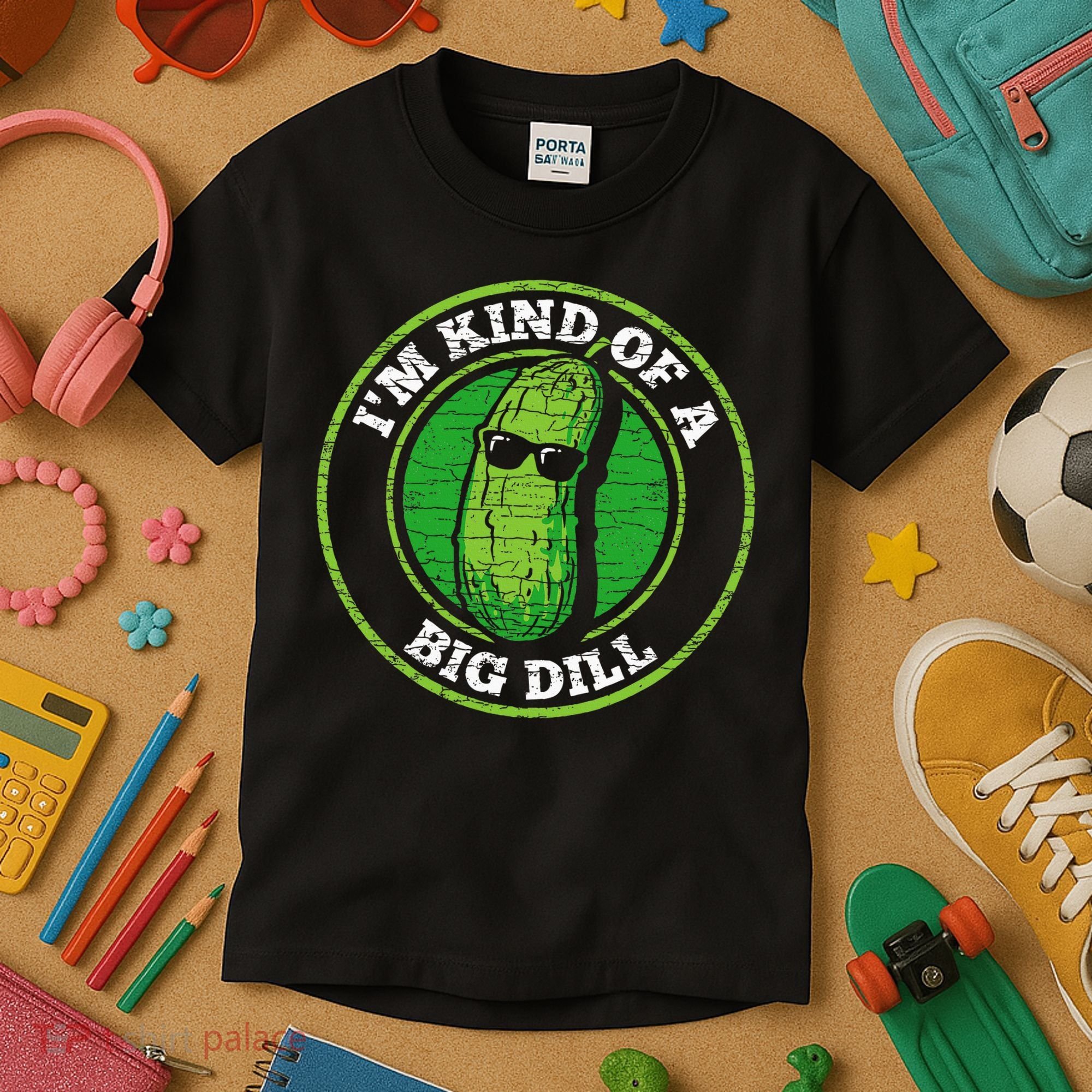 Pickle IM Kind Of A Big Dill Kids T-Shirt