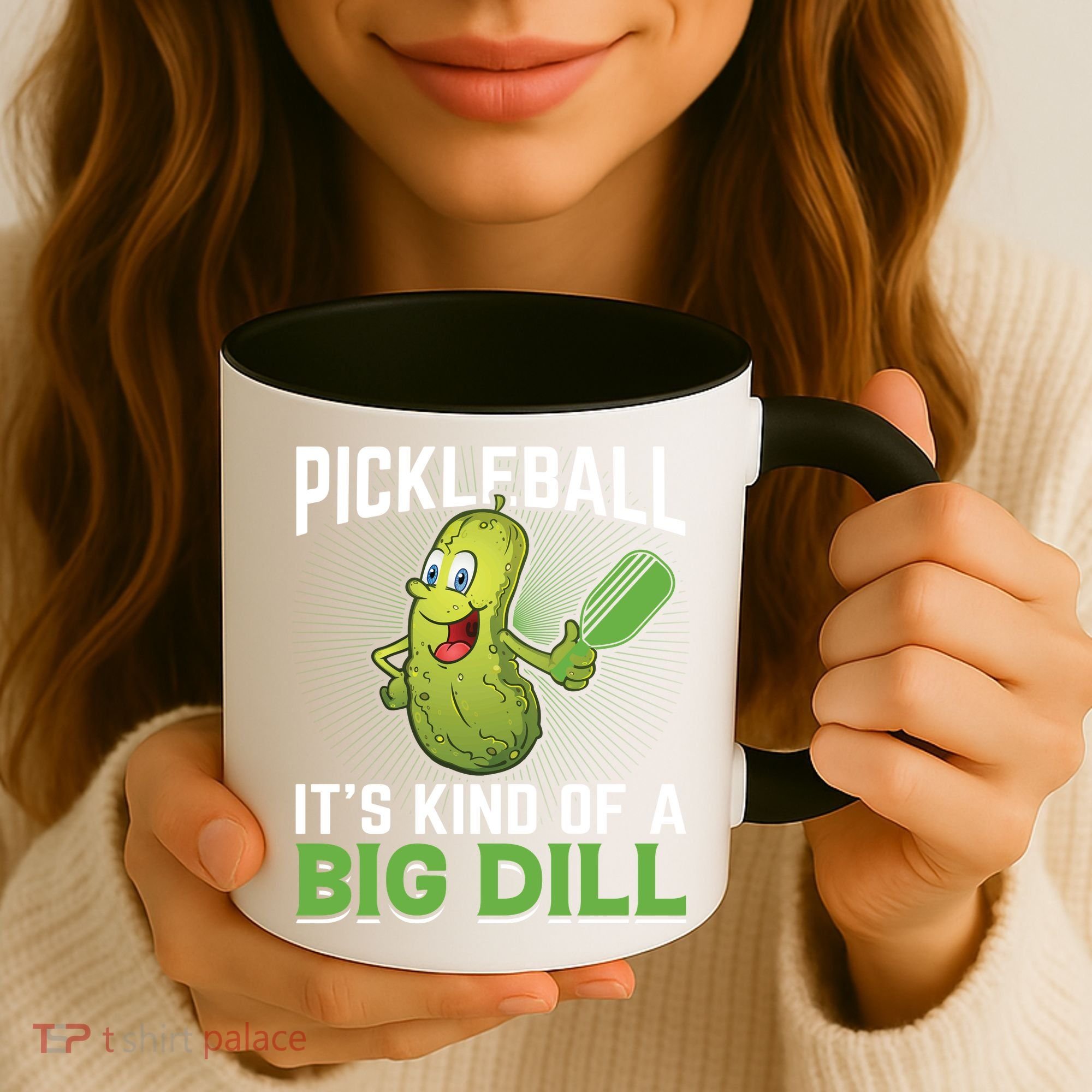 Pickleball It's Kind Of The Big Dill Coffee Mug