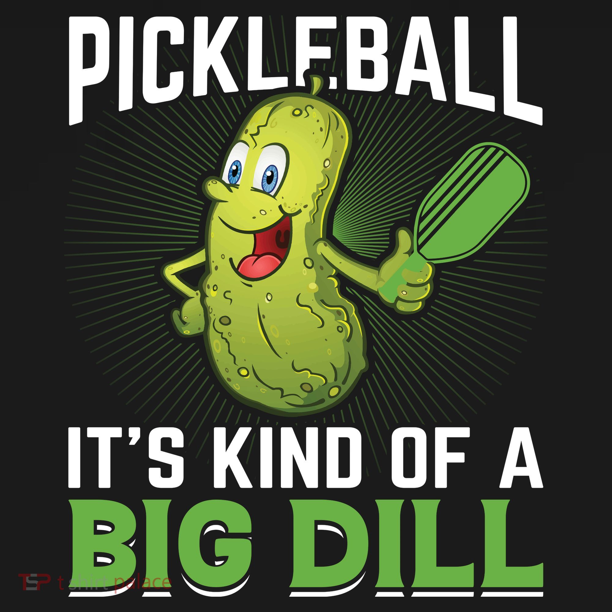 Pickleball It's Kind Of The Big Dill Women's Hoodie