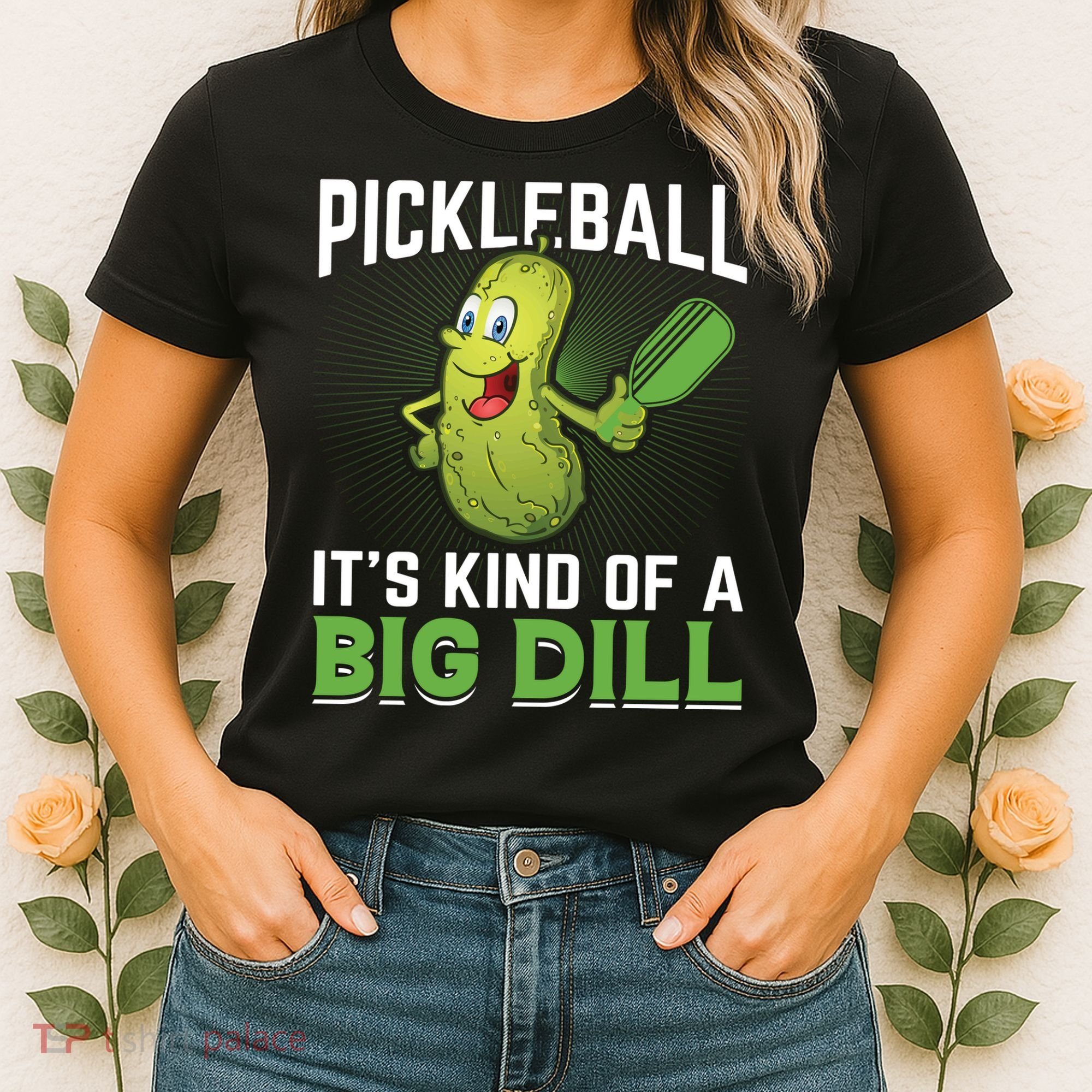 Pickleball It's Kind Of The Big Dill Women's T-Shirt