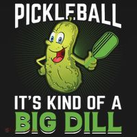 Pickleball It's Kind Of The Big Dill Kids Sweatshirt thumb 2