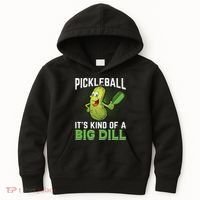 Pickleball It's Kind Of The Big Dill Kids Hoodie thumb 0