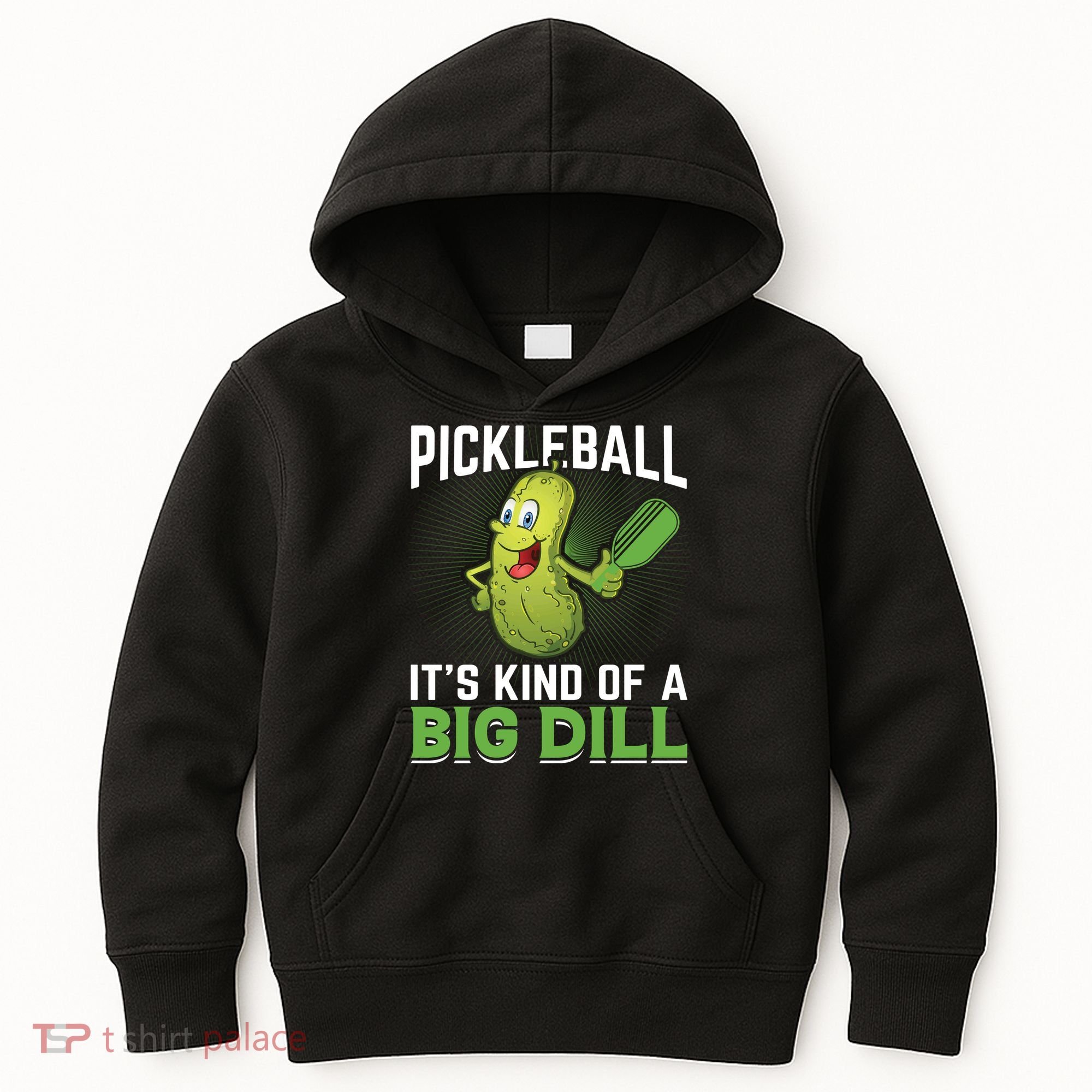 Pickleball It's Kind Of The Big Dill Kids Hoodie