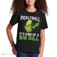 Pickleball It's Kind Of The Big Dill Kids T-Shirt thumb 2