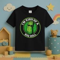 Pickle IM Kind Of A Big Dill Toddler T-Shirt thumb 3