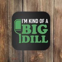 Pickleball I'm Kind of a Big Dill Coaster thumb 0