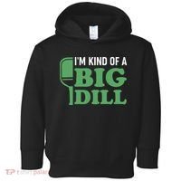Pickleball I'm Kind of a Big Dill Toddler Hoodie thumb 0