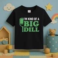 Pickleball I'm Kind of a Big Dill Toddler T-Shirt thumb 3