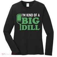 Pickleball I'm Kind of a Big Dill Women's Long Sleeve Shirt thumb 0