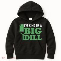 Pickleball I'm Kind of a Big Dill Kids Hoodie thumb 0