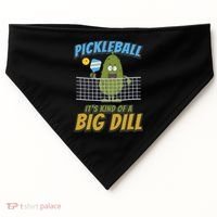 Pickleball ItS Kind Of A Big Dill USA-Made Doggie Bandana thumb 0