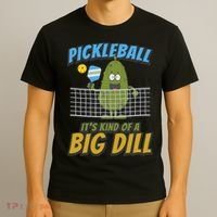 Pickleball ItS Kind Of A Big Dill T-Shirt thumb 3
