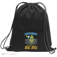Pickleball ItS Kind Of A Big Dill Sweatshirt Cinch Pack Bag thumb 0