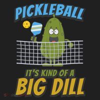 Pickleball ItS Kind Of A Big Dill Beanie thumb 2
