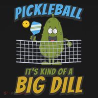 Pickleball ItS Kind Of A Big Dill Ornament thumb 1