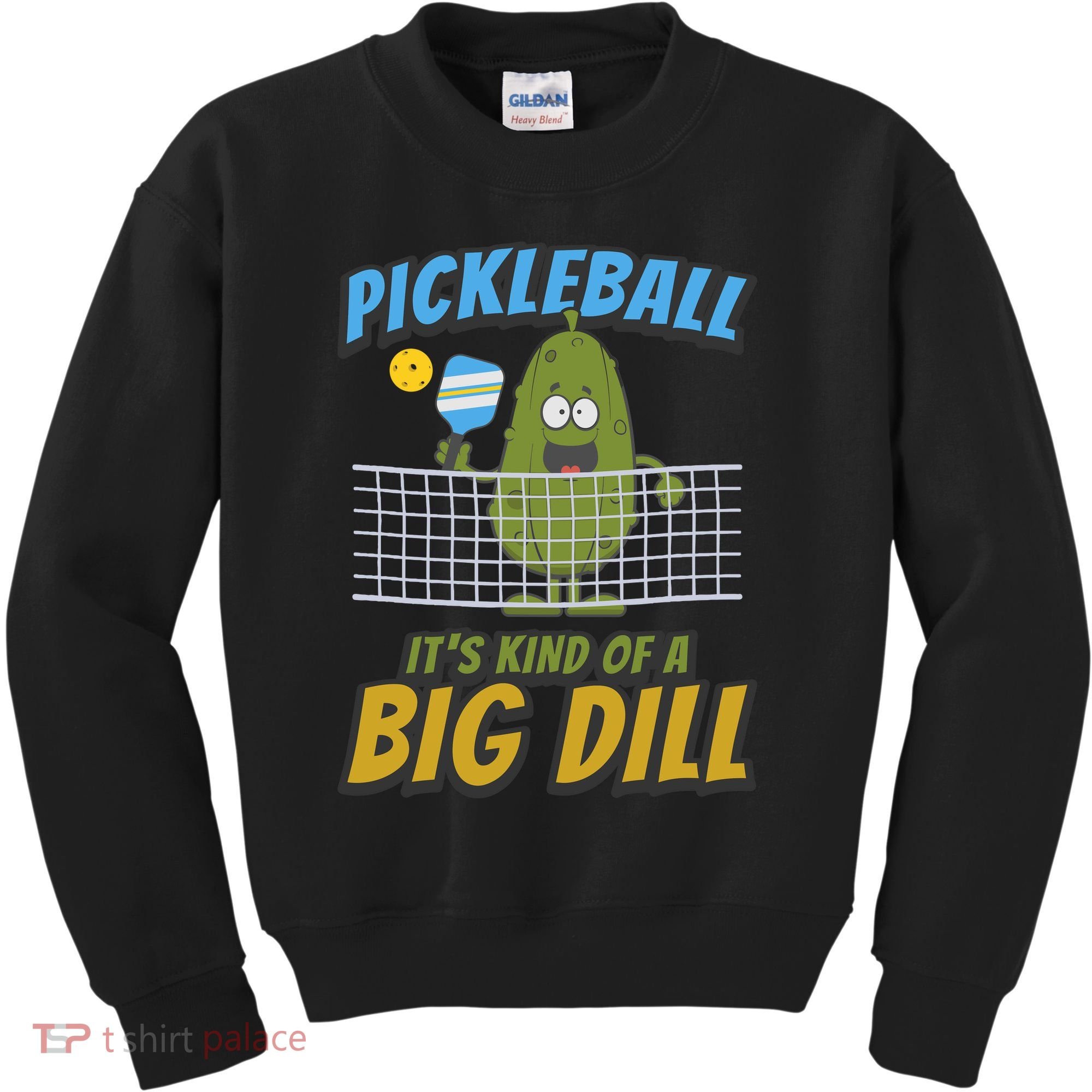 Pickleball ItS Kind Of A Big Dill Kids Sweatshirt