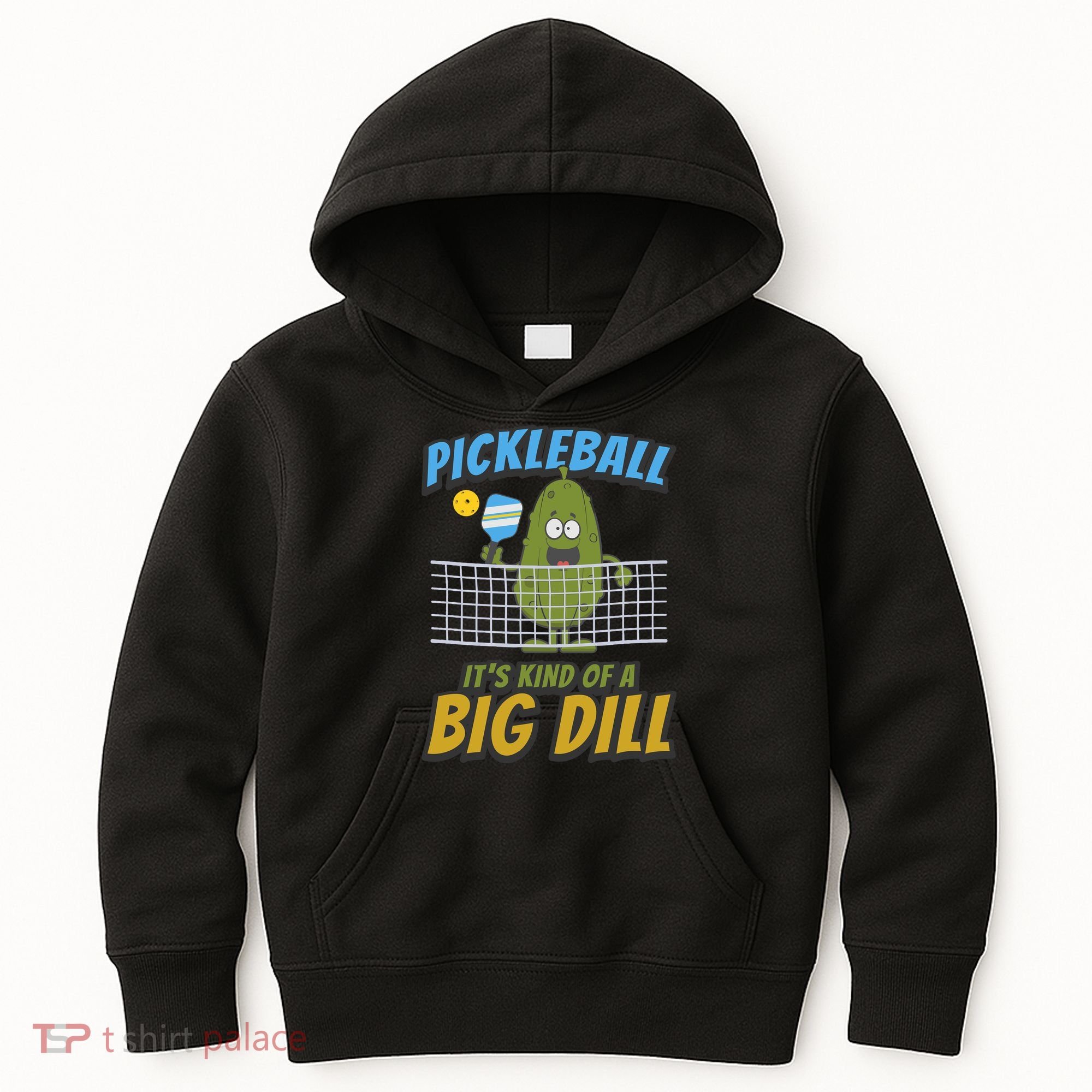 Pickleball ItS Kind Of A Big Dill Kids Hoodie