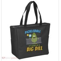 Pickleball ItS Kind Of A Big Dill Tote Bag thumb 2