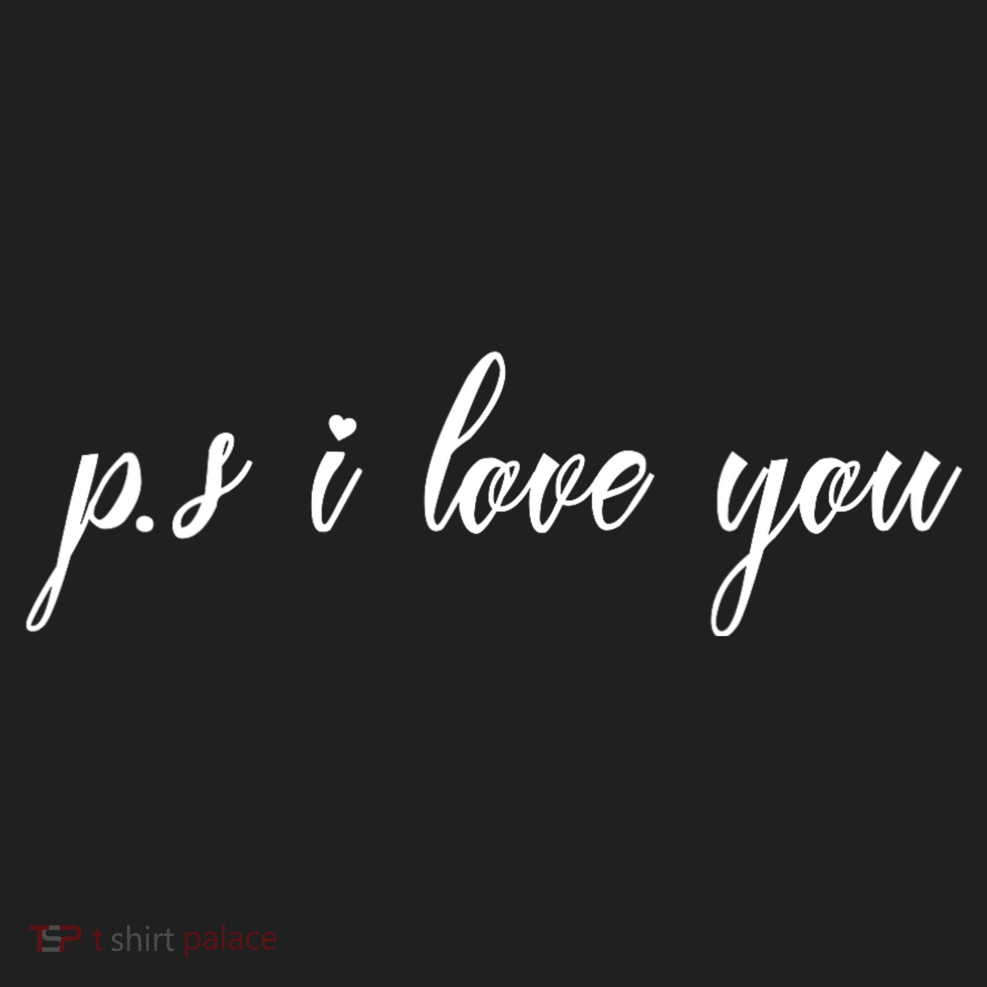 Ps I Love You Day Purple Women's Sweatshirt