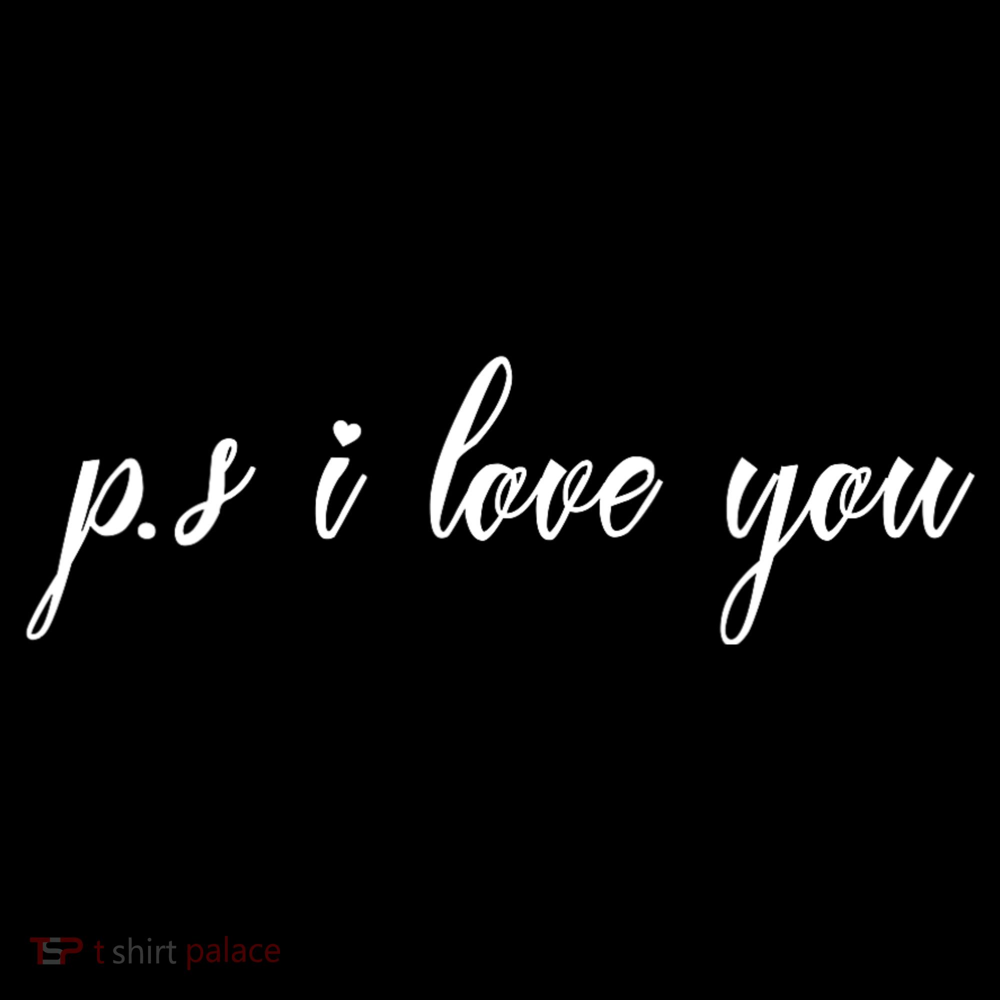 Ps I Love You Day Purple Women's Tank Top