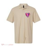 Ps I Love You Day ValentineS Day Purple Heart Polo thumb 0