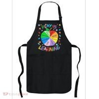 Play Is Learning Special Education Autism Awareness Pride Apron thumb 0