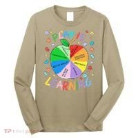 Play Is Learning Special Education Autism Awareness Pride Long Sleeve Shirt thumb 0