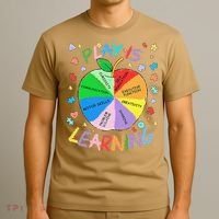 Play Is Learning Special Education Autism Awareness Pride T-Shirt thumb 3