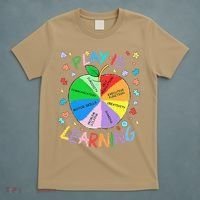 Play Is Learning Special Education Autism Awareness Pride T-Shirt thumb 5